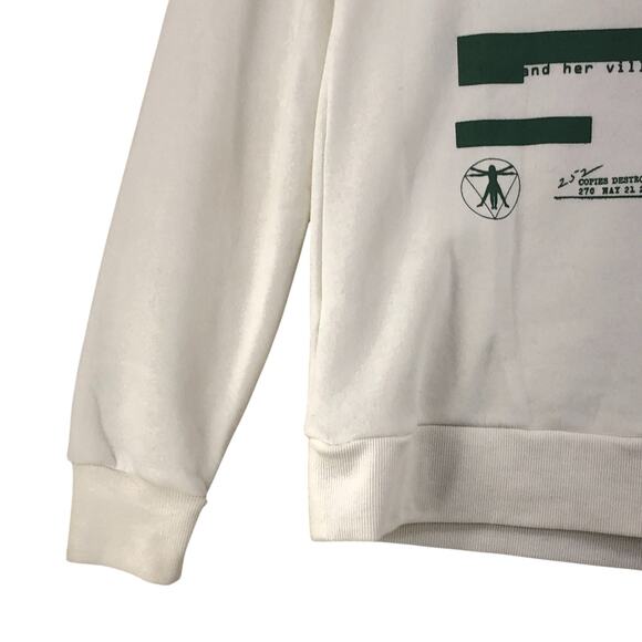 Angels & Airwaves AVA Womens Size M Lifeforms Pullover Hoodie Currant Sweatshirt - Picture 11 of 16